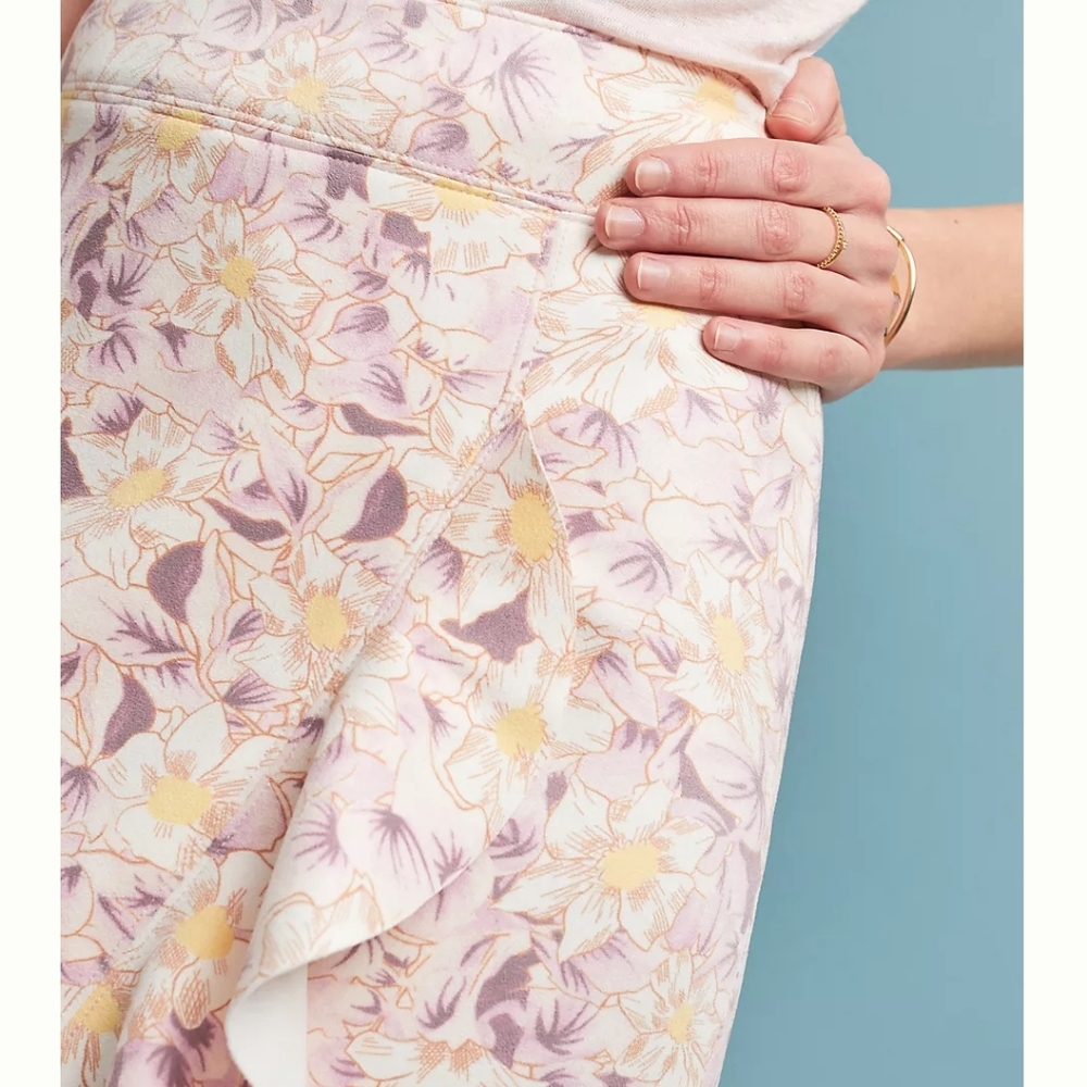 Anthropologie Ruffled Skirt Size 14 - Picture 4 of 11